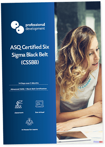 Lean Six Sigma Black Belt Course Brochure